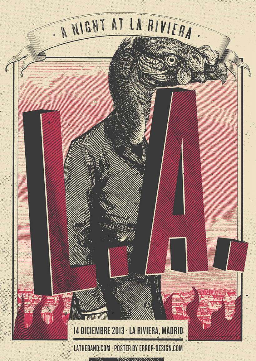 El cartelismo ilustrado de Error! Design 19