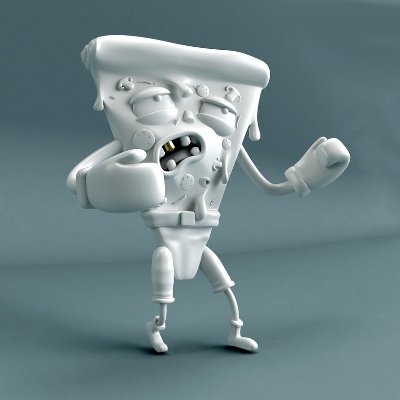 Mi Proyecto del curso: Diseño de personajes en Cinema 4D: del boceto a la impresión 3D 1