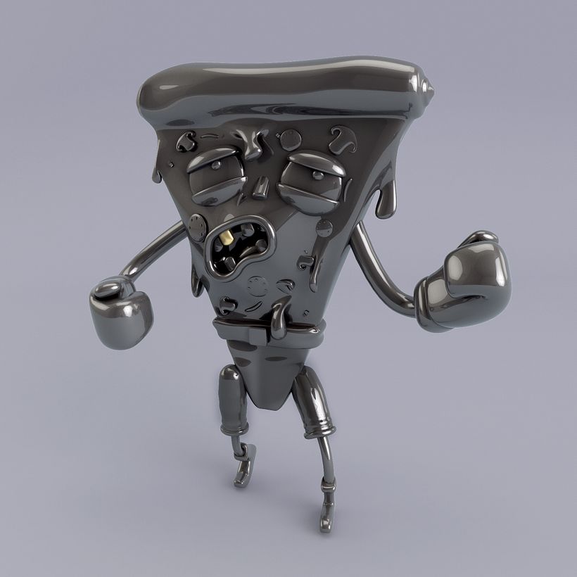 Mi Proyecto del curso: Diseño de personajes en Cinema 4D: del boceto a la impresión 3D 2