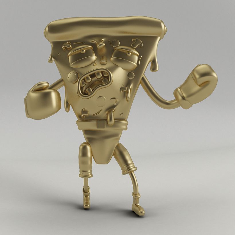 Mi Proyecto del curso: Diseño de personajes en Cinema 4D: del boceto a la impresión 3D 3