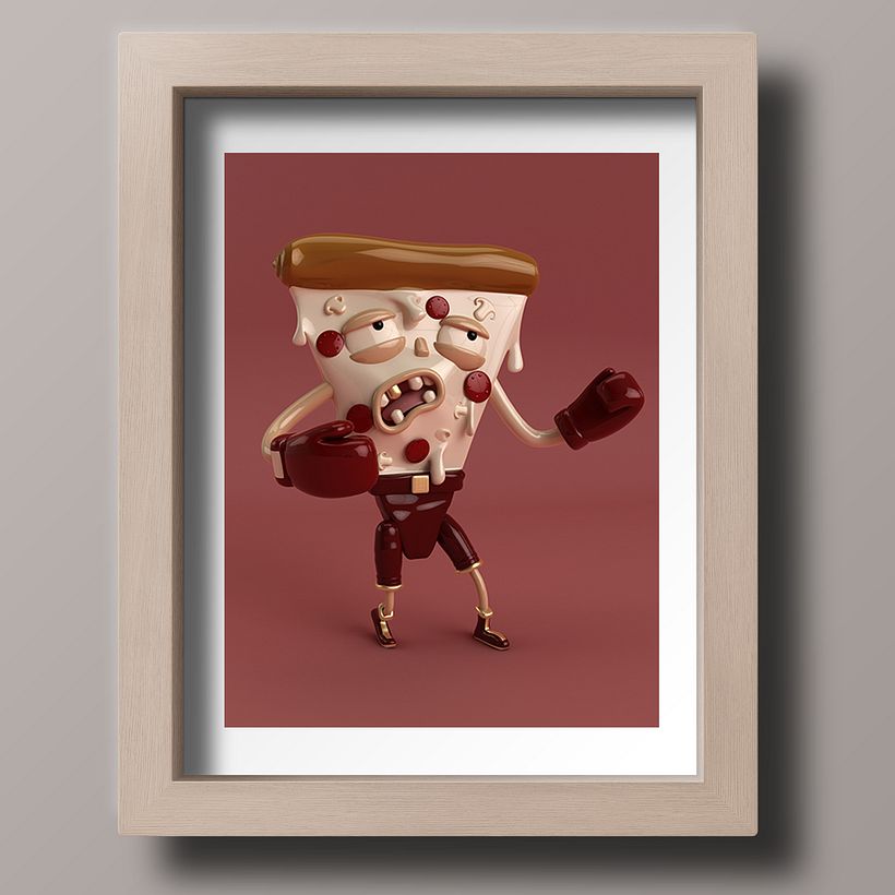 Mi Proyecto del curso: Diseño de personajes en Cinema 4D: del boceto a la impresión 3D 4