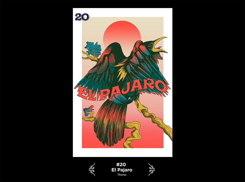 Lotería Mexicana Ilustrada 9