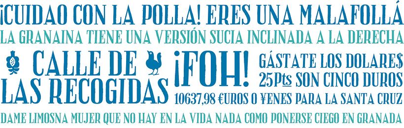 20 tipografías gratuitas made in España y Latinoamérica 12
