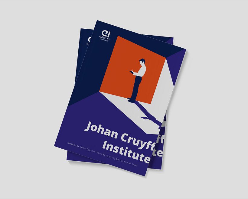 Portadas Másters Cruyff Institute - Design gráfico