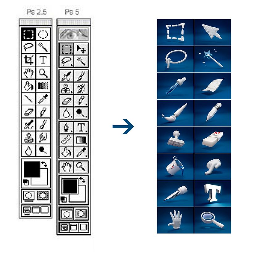 Las herramientas de Photoshop en 3D 5