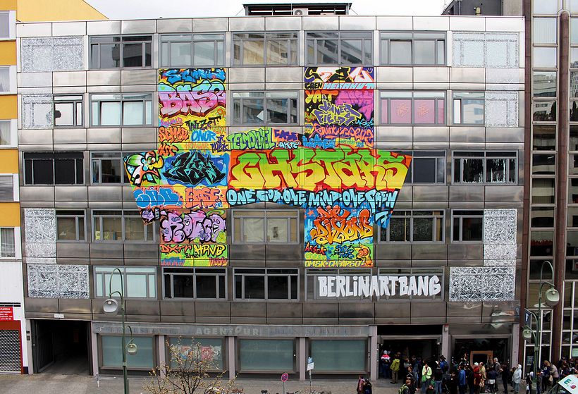 THE HAUS, una impresionante galería de arte urbano en Berlín 1