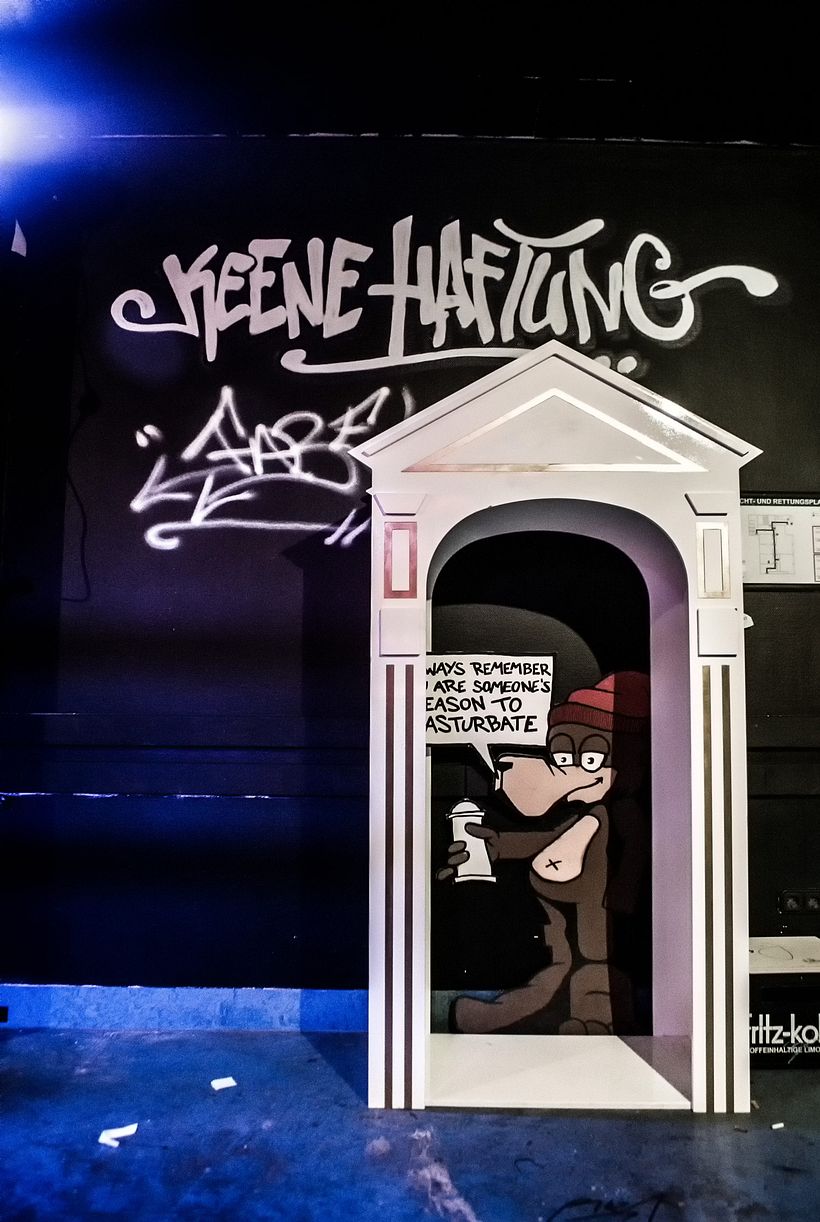 THE HAUS, una impresionante galería de arte urbano en Berlín 7