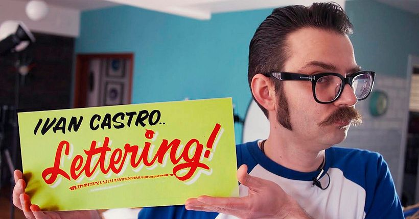 Caligrafía y Rock'n'Roll con Iván Castro 1