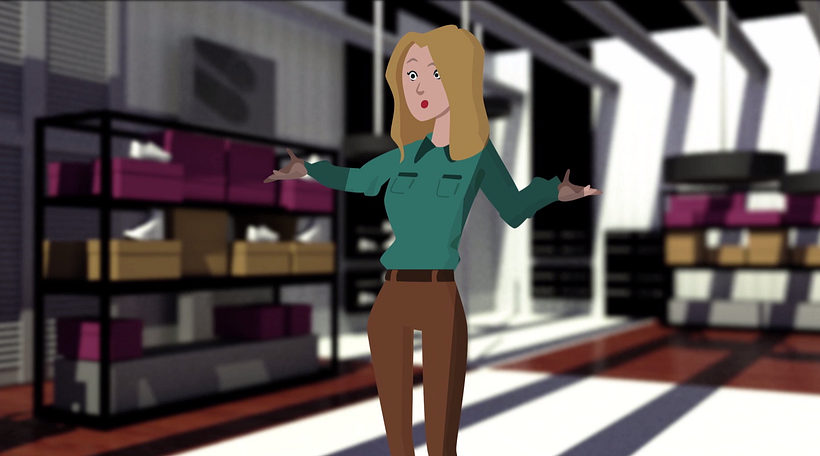 Shoe 2D&3D animation - demoreel 6