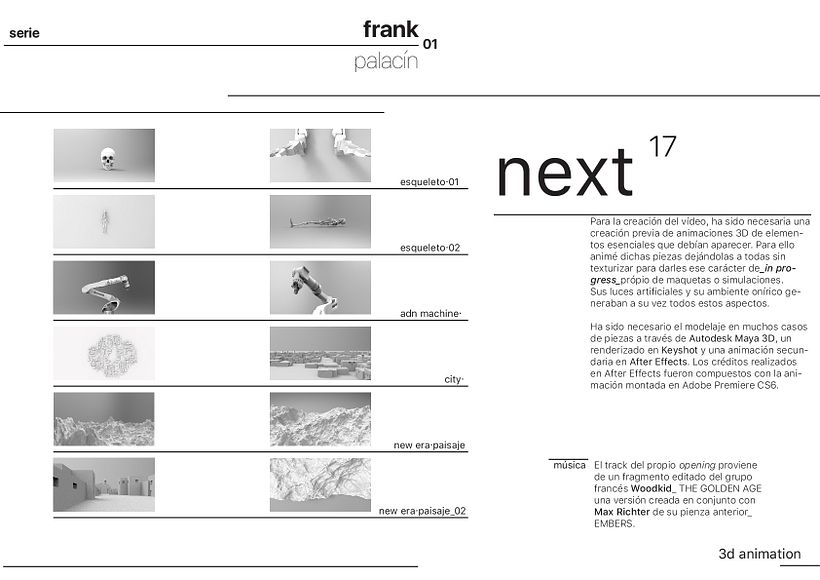 Opening credit intro "NEXT"  4