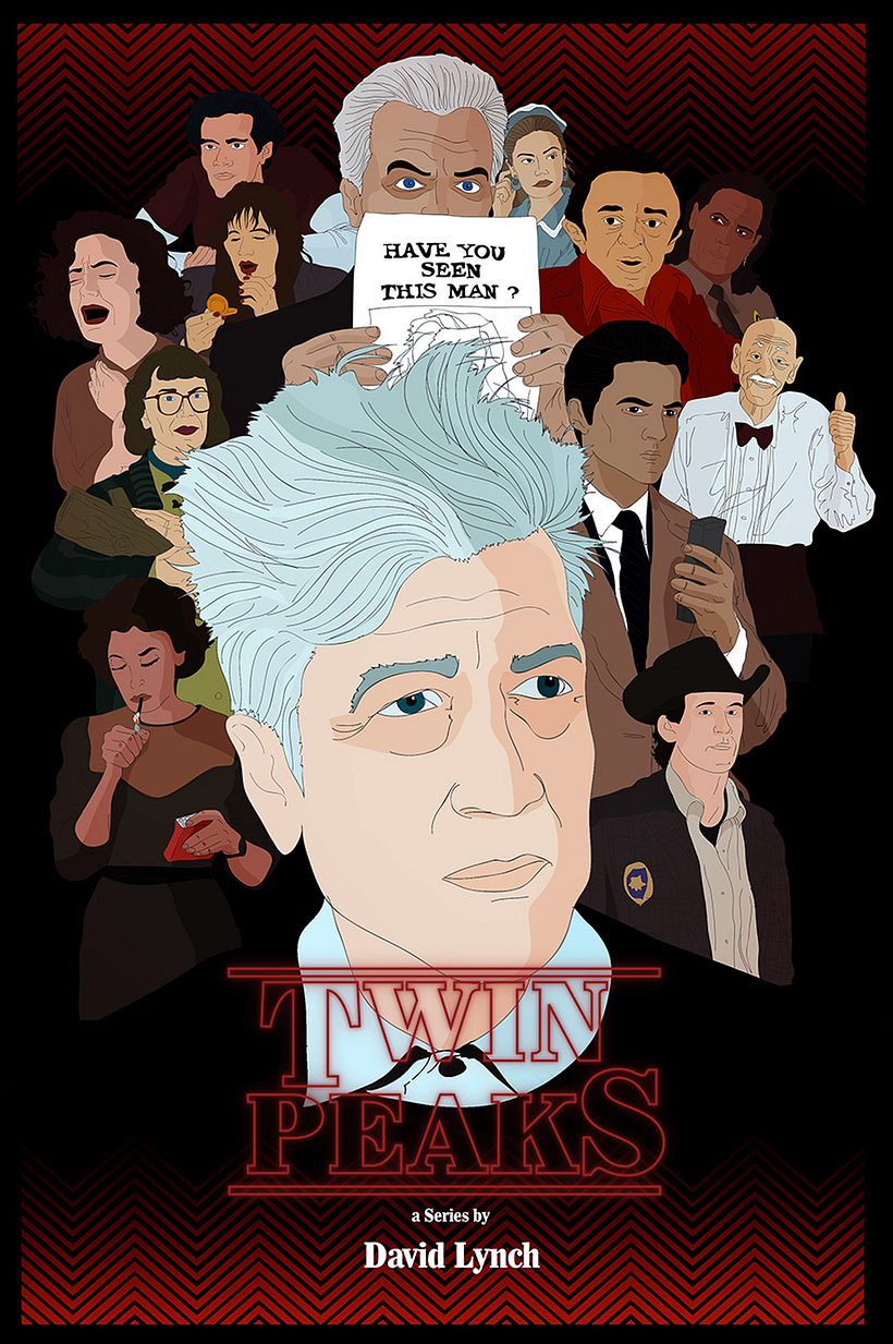 12 ilustradores y diseñadores revisitan Twin Peaks 16