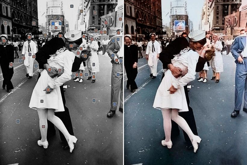 Fotos a color en segundos gracias a la Inteligencia Artificial 1