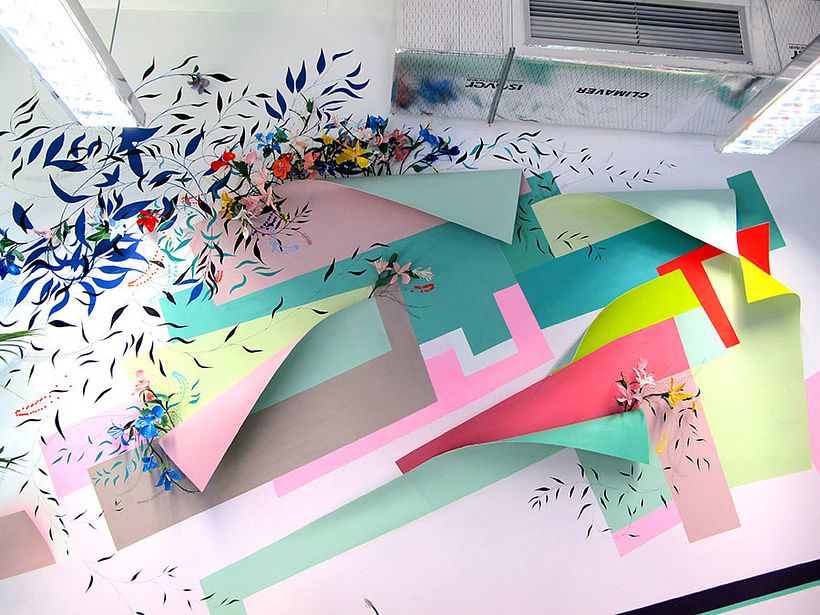 Nuria Mora transforma la ciudad en una jungla de color 7