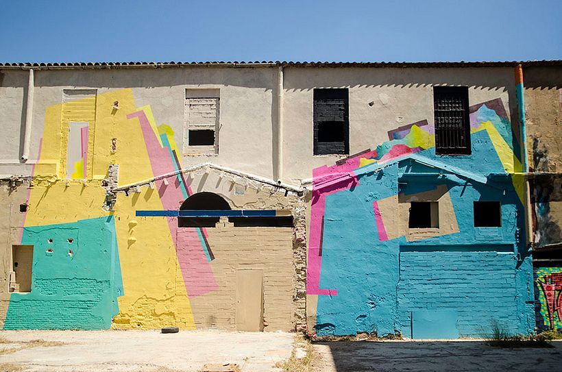 Nuria Mora transforma la ciudad en una jungla de color 17