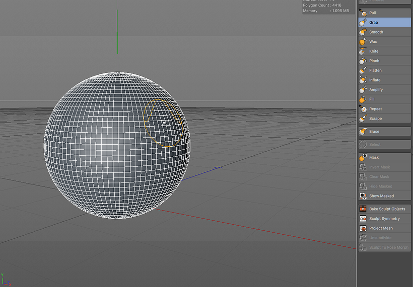 Problema de malla en C4D 1