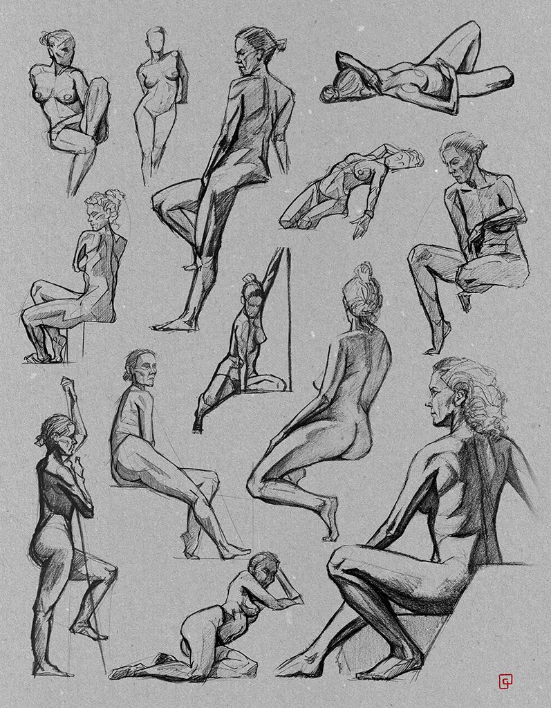 Life Sketches. Círculo 3