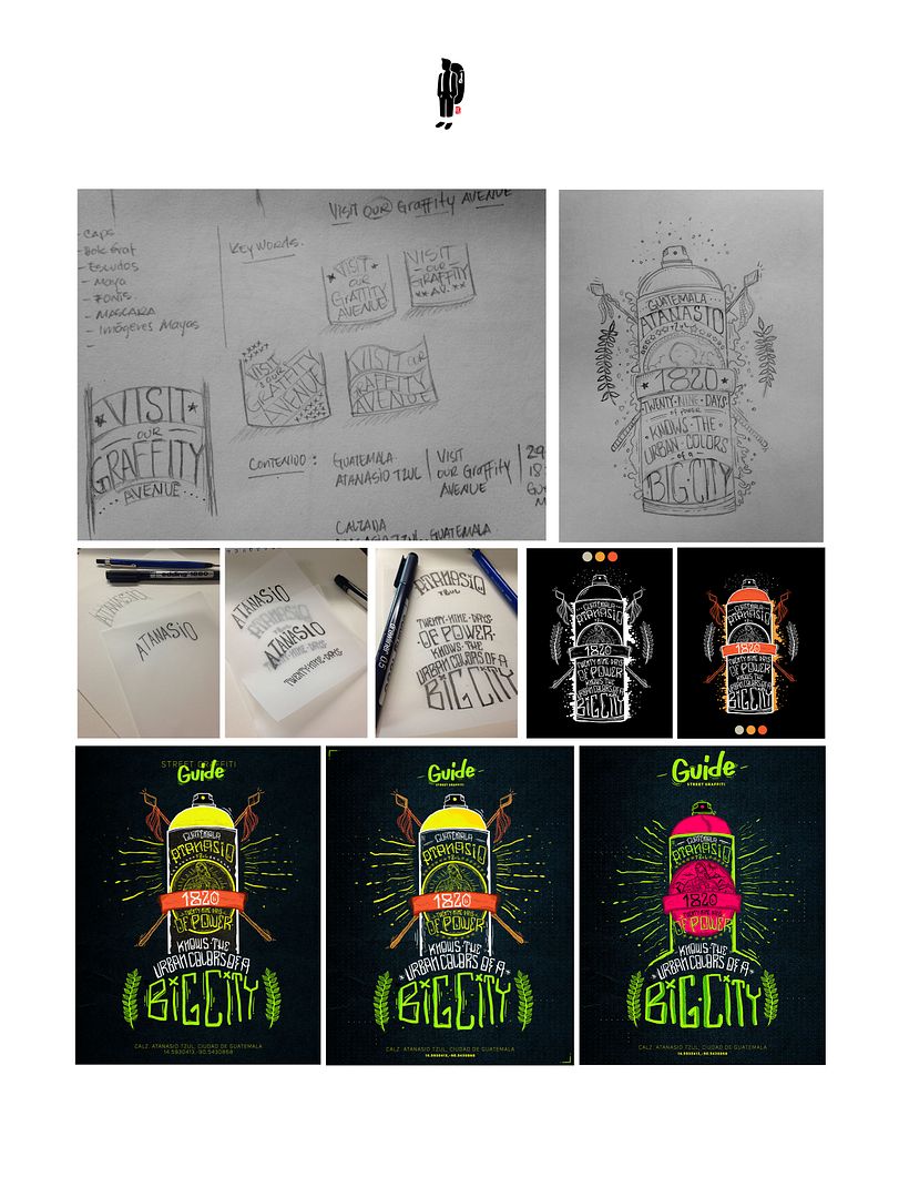 Belettering en illustratie: compositie, technieken en toepassing / Atanasio Tzul, Guatemala-Stad 0