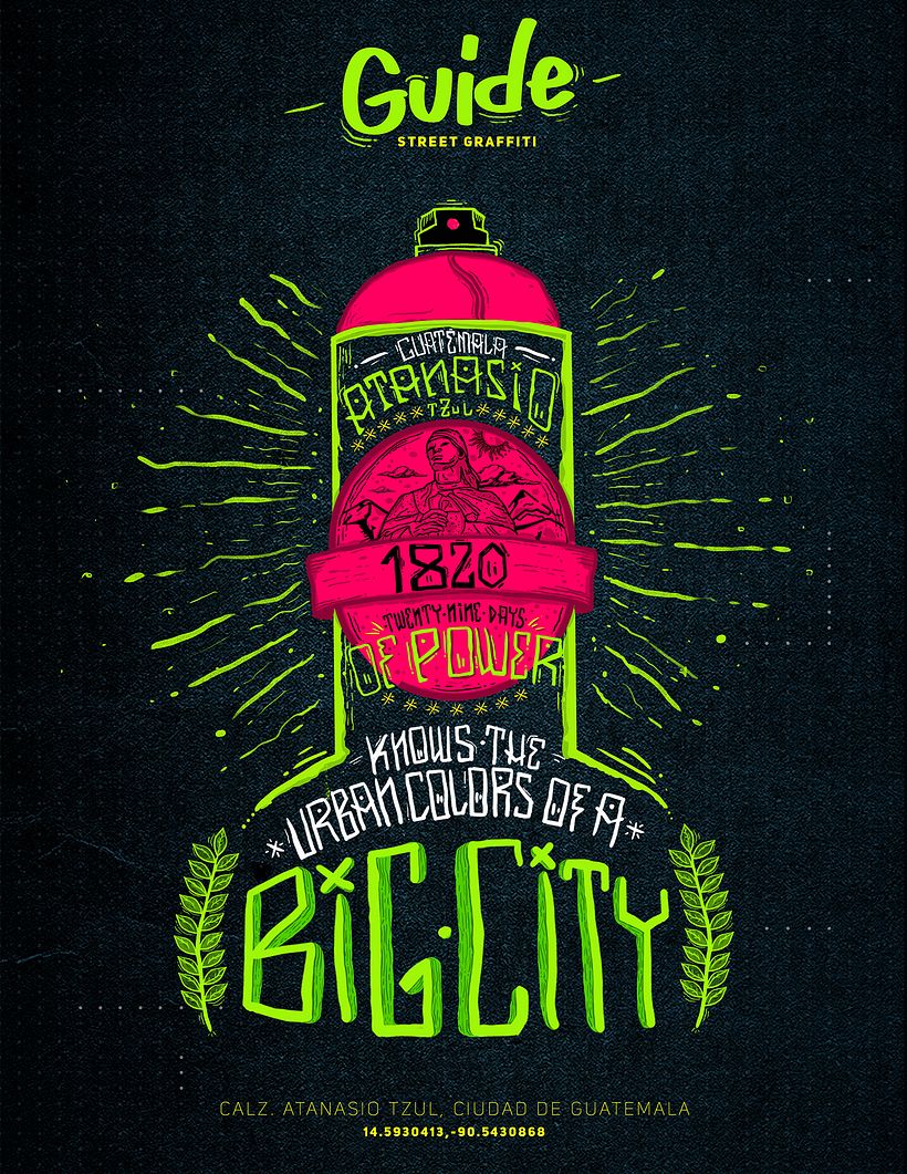 Belettering en illustratie: compositie, technieken en toepassing / Atanasio Tzul, Guatemala-Stad 1