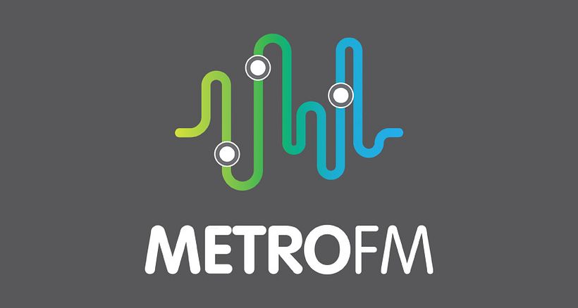 Diseño logotipo METRO FM 1