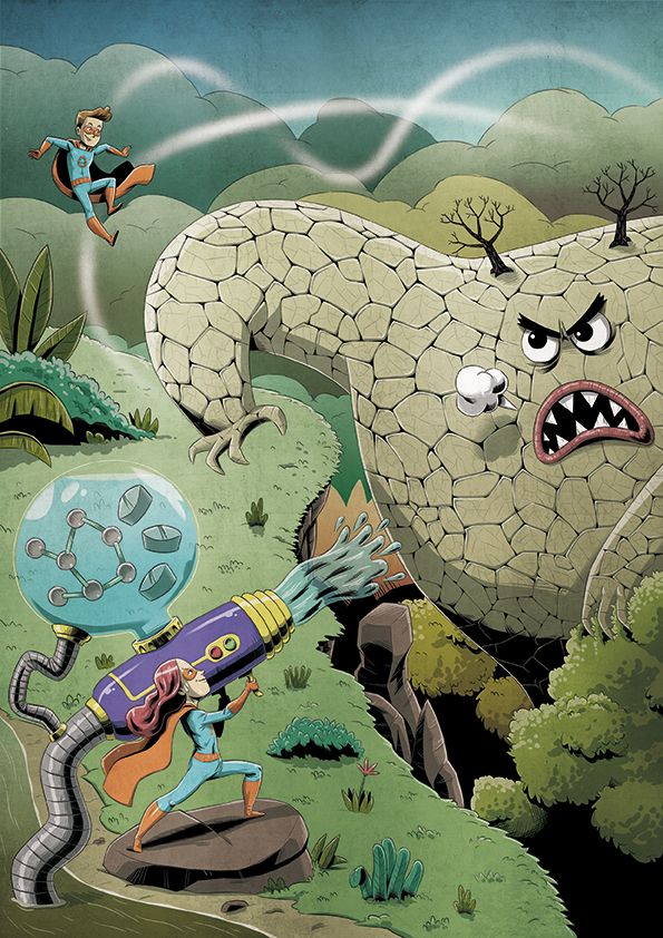 Cómic Superhéroes del agua en la Amazonía peruana 2