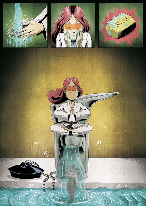 Cómic Superhéroes del agua en la Amazonía peruana 3