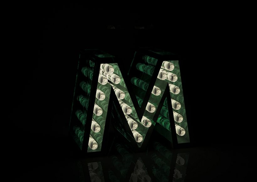 Mi Proyecto del curso: Lettering 3D: modelado y texturizado con Cinema 4D -1