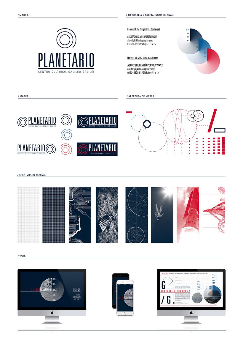 Planetario Identity. 0