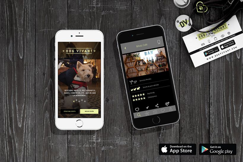 APP Dog Vivant - Diseño y lanzamiento 2