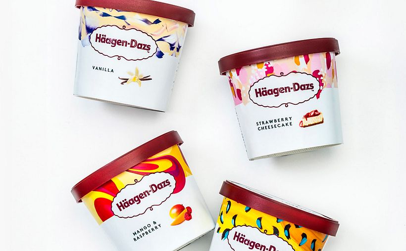 Los patterns de Moniquilla para Häagen-Dazs 13