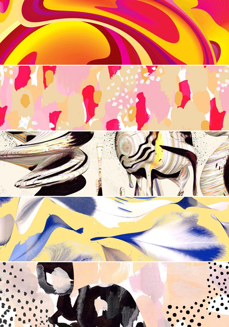 Los patterns de Moniquilla para Häagen-Dazs 15