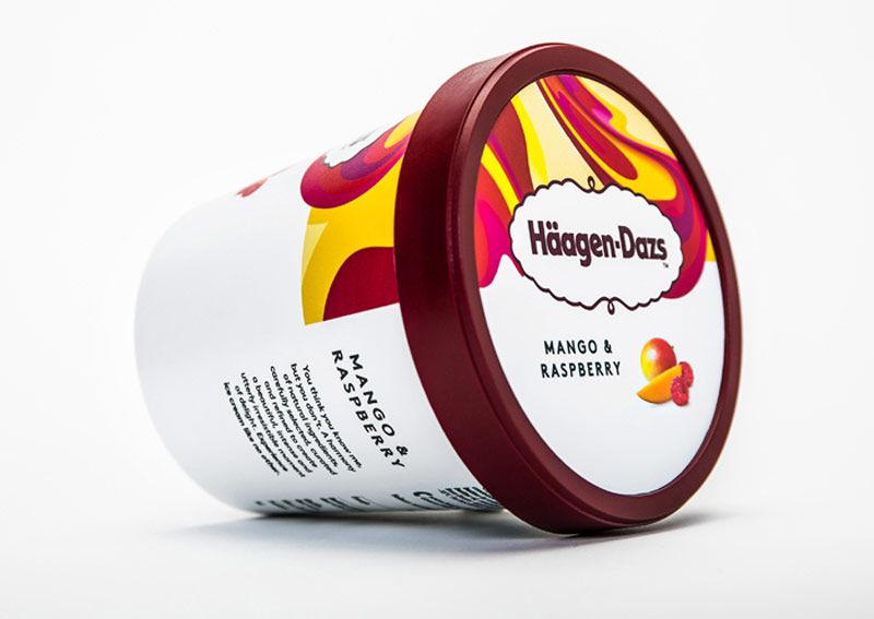 Los patterns de Moniquilla para Häagen-Dazs 21