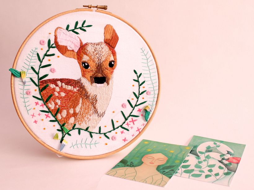Ilustraciones Bordadas 5