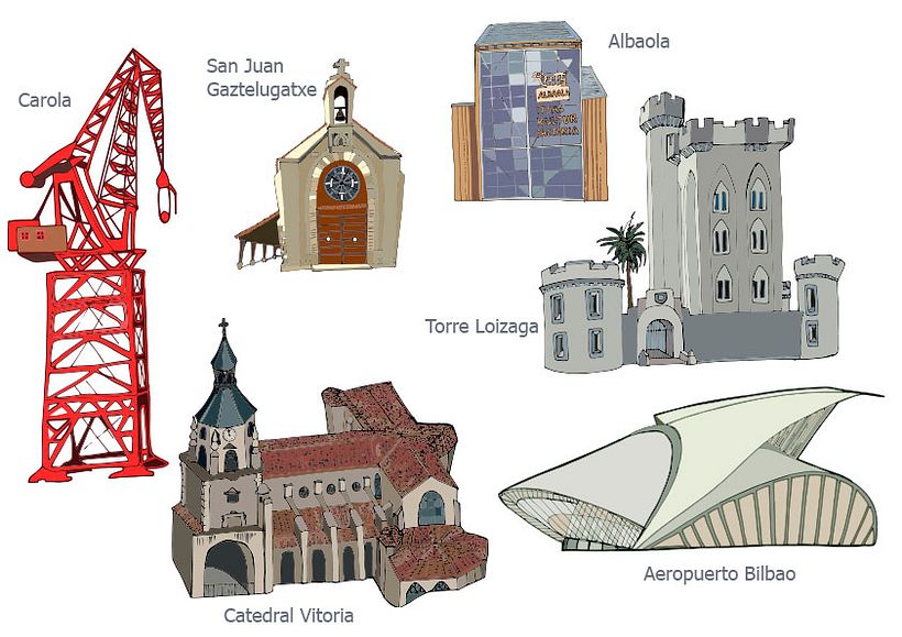 Serie de Ilustraciones para mapa 6
