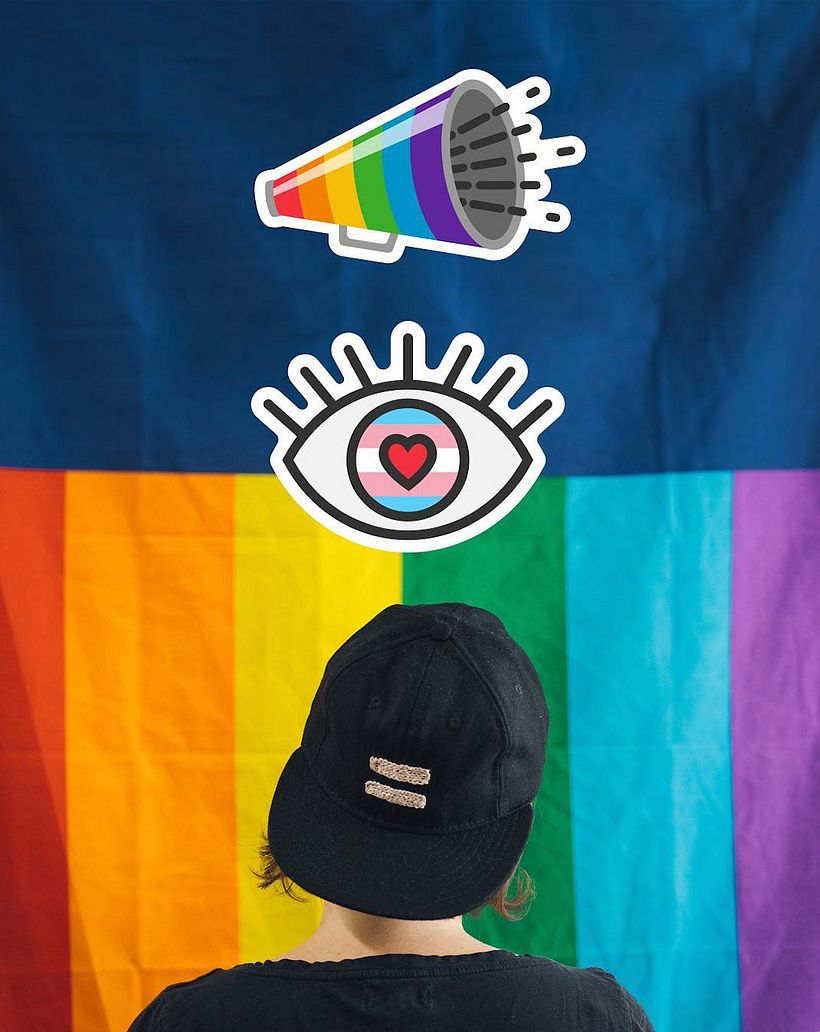 ¿Quién ha diseñado los stickers LGBTQ de Instagram? 3