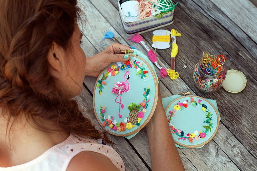 Técnicas básicas de bordado: de la pantalla al bastidor 7