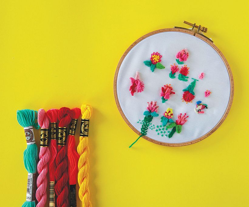 Técnicas básicas de bordado: de la pantalla al bastidor 10