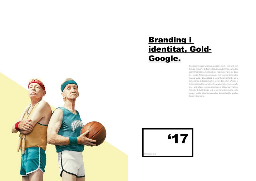 Branding e Identidad: Gold Google 0