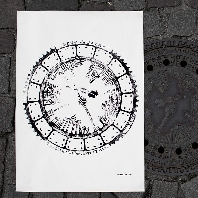 Raubdruckerin: la calle es su taller de grabado 6