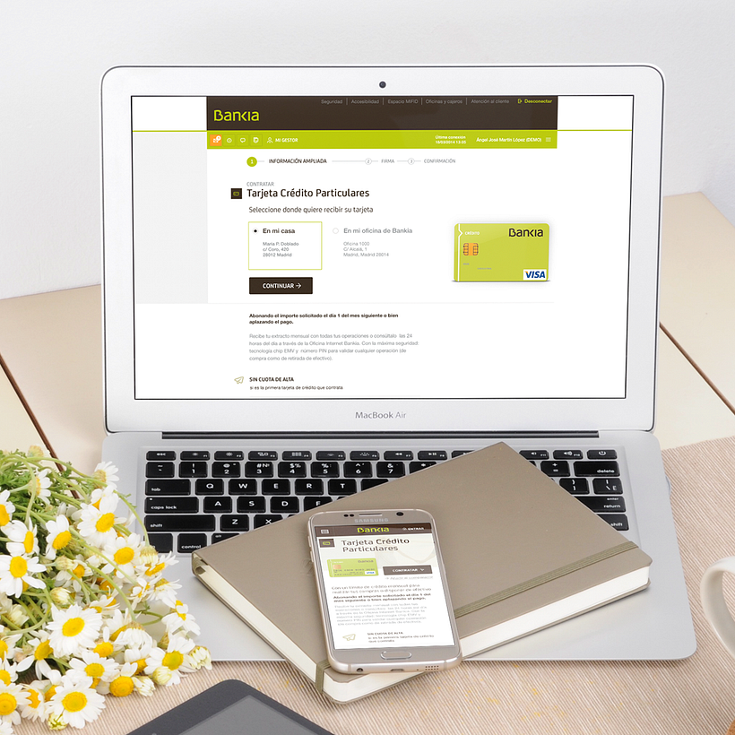 Propuesta Rediseño Bankia 6