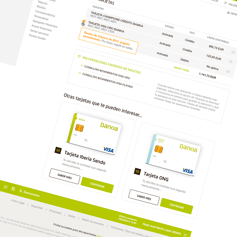Propuesta Rediseño Bankia 5