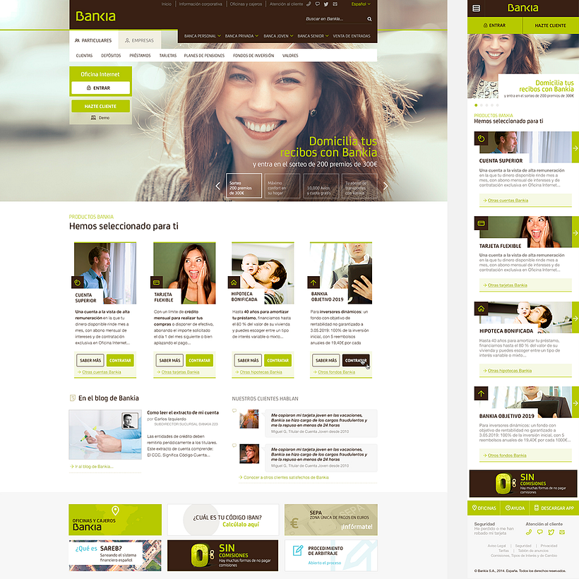 Propuesta Rediseño Bankia 2
