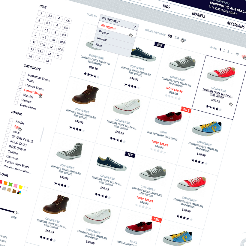 Shoezoo Ecommerce responsive 4