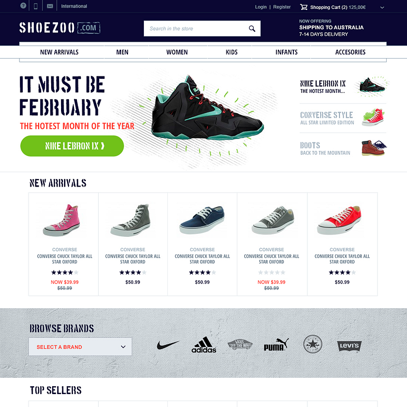 Shoezoo Ecommerce responsive 3
