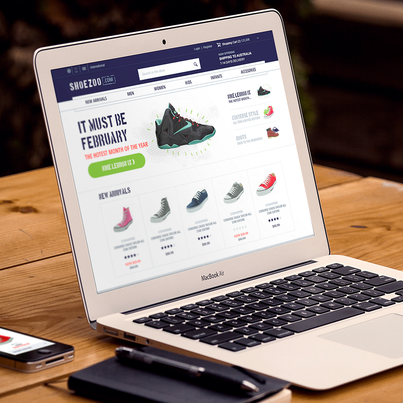 Shoezoo Ecommerce responsive 1