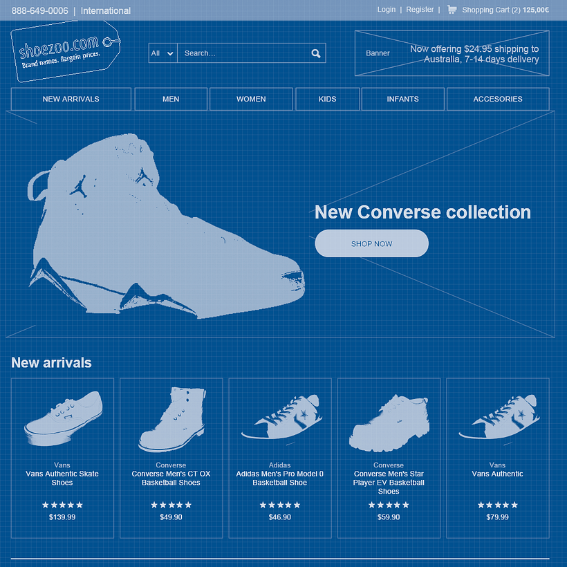 Shoezoo Ecommerce responsive 2