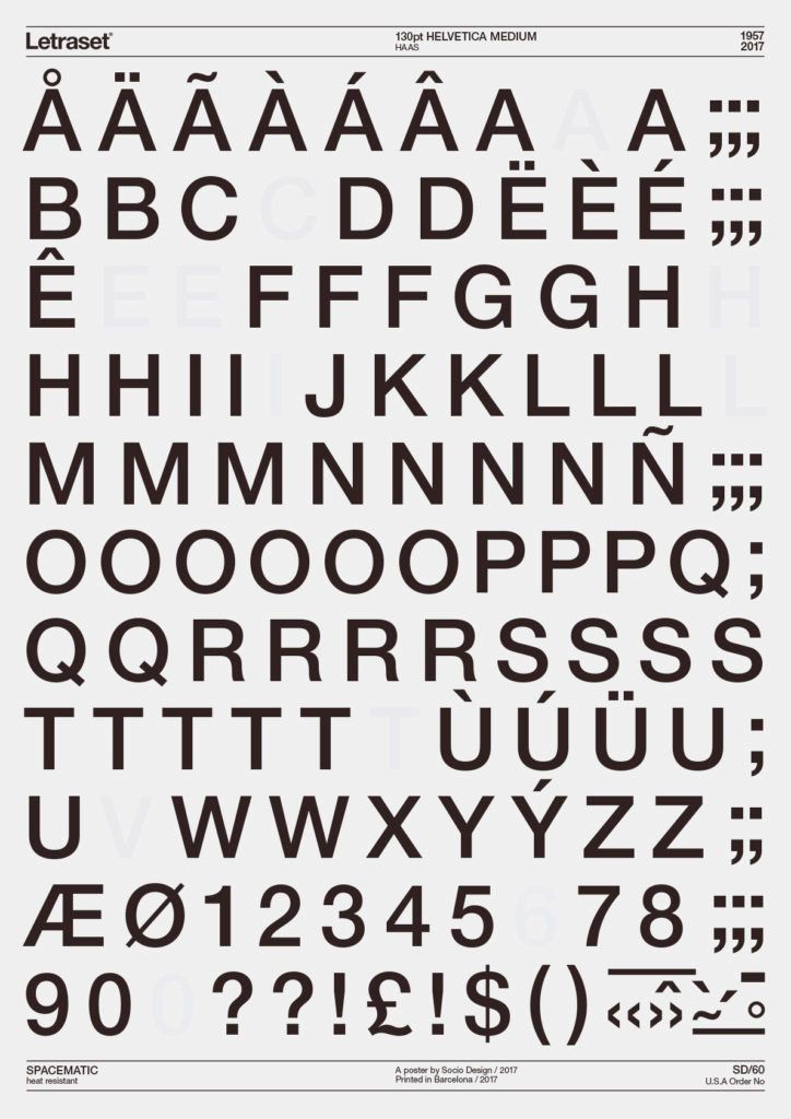 ¡Feliz 60 cumpleaños, Helvetica! 36