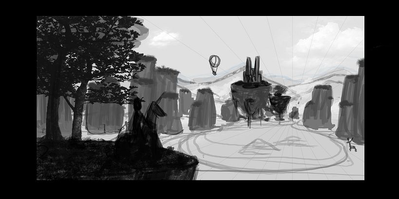 Fairy Tales Matte Painting  4