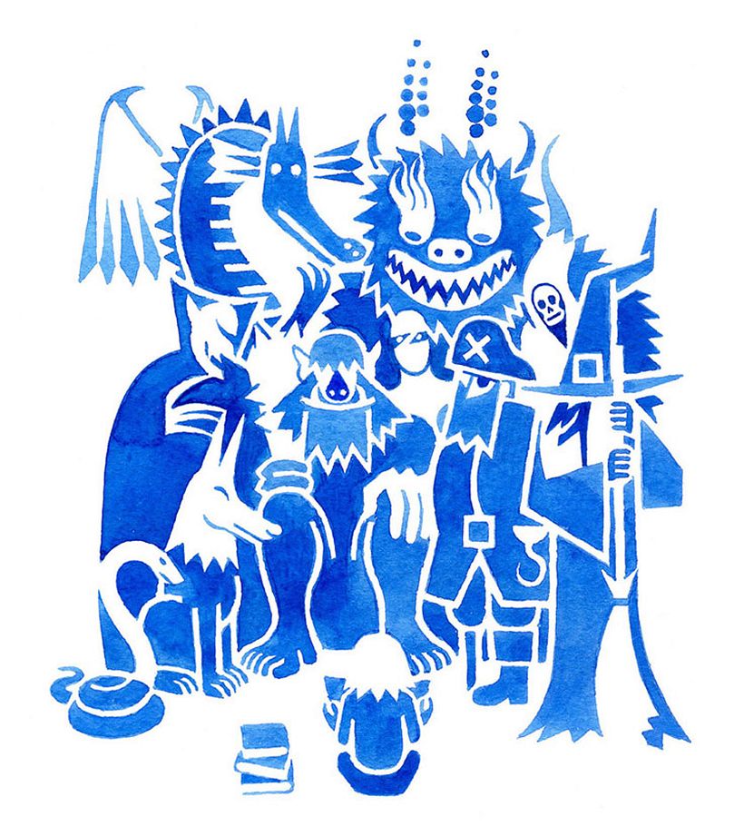 Carlos Arrojo: ilustrando con líneas 15