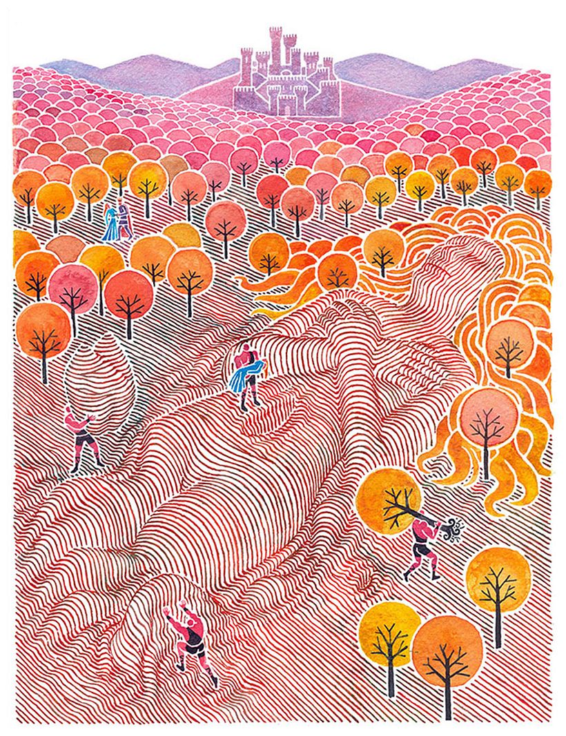 Carlos Arrojo: ilustrando con líneas 17