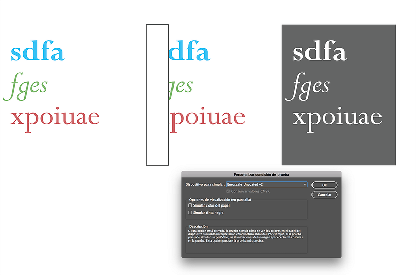 Problemas de color en InDesign 1